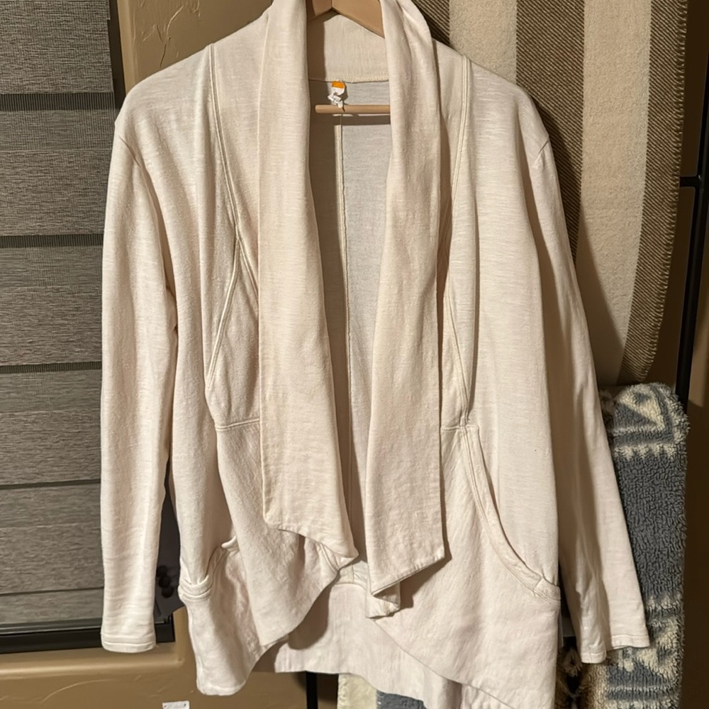 Lucy Yoga Wrap Jacket Large